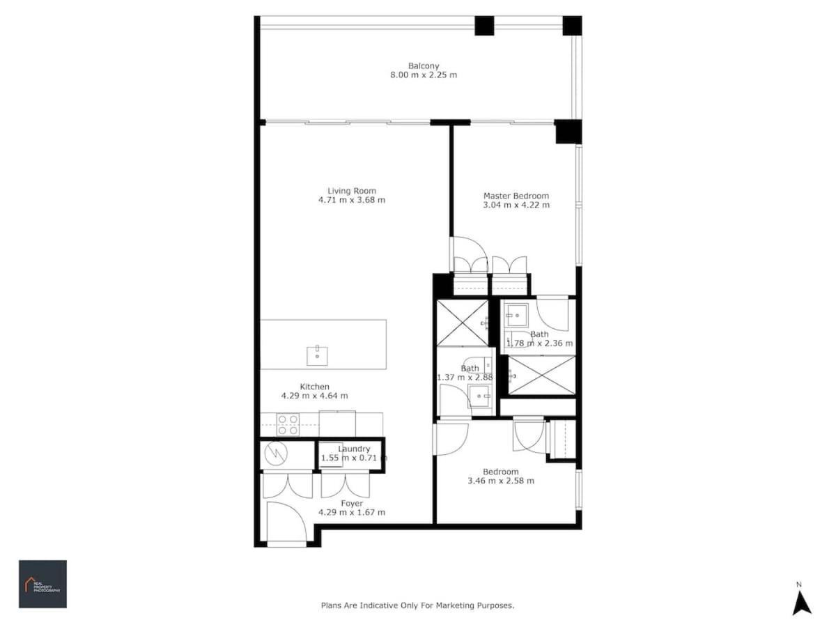 Catalina Bay 2br Work-friendly W Balcony Views * Auckland